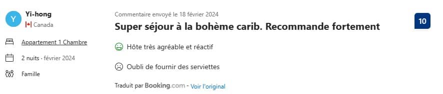 avis 13